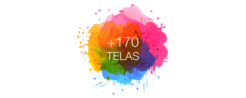 TELAS DE LUJO + COLORES